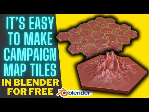 You Can Build Your Own Campaign Map In Blender For Free
