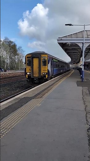 Scotrail Class 156 DMU Trains In Action at Kilmarnock