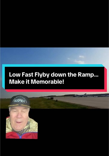 Memorable Low Fast Flyby with Decoy Flares