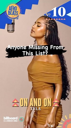 This week on the U.S. Afrobeats Songs chart “Dive into the...