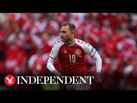 Football world reacts after Christian Eriksen collapses at Euro 2020