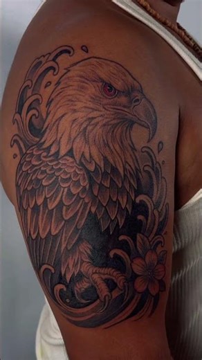egal tattoo design shoulder full ￼ bicep blackgare wash #tattoo