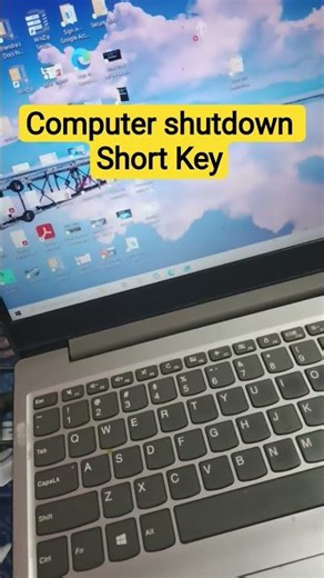 computer shutdown key#education #computers #computershortkeys#laptopshortkeys