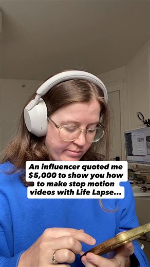 1.4K views · 3 comments | Our app makes stop motion creation 2-20x faster than shooting with an iPhone camera. Not mention handy tools like the ghost overlay to help you during the animation process :) comment “download app” to start creating magical videos today! | Life Lapse App | Facebook