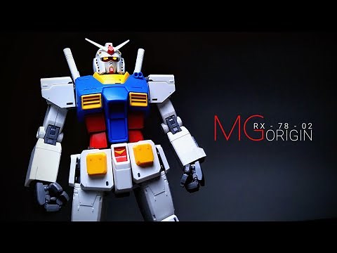 MG RX-78-02 Origin - BUILD & REVIEW - Gundam Origin plastic model kit