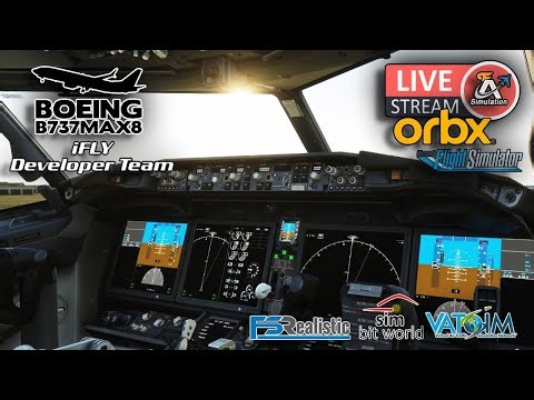 🔴MSFS2024 Simbitworld | iFly B737 MAX8🛫LEBL/Barcelona-El Prat ✈️ GCFV/Fuerteventura🛬