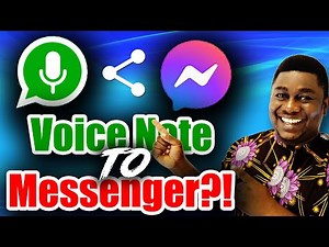 How to Send WhatsApp Voice Note to Facebook Messenger on Android