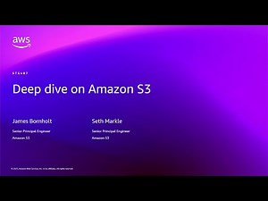 AWS re:Invent 2025 - Deep dive on Amazon S3 (STG407)