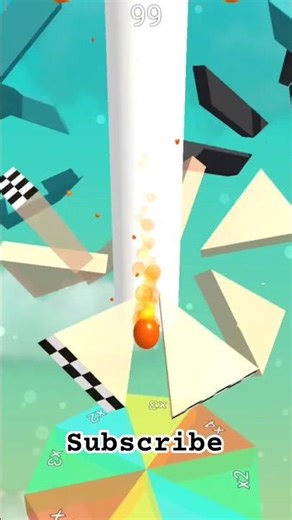 Stack Ball No Mistake Run 🔥 | Perfect Timing Challenge #highscorechallenge #viralgame