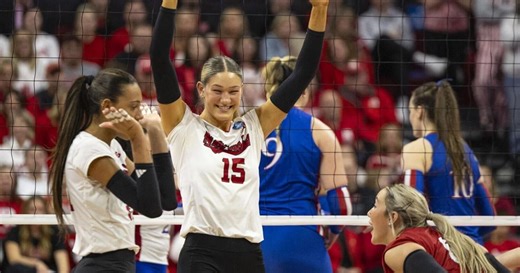 Nebraska volleyball’s dominance meets Texas A&M’s rise in Elite Eight