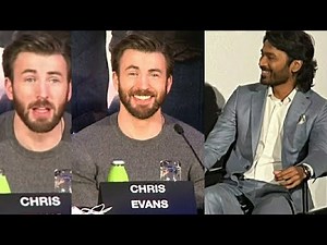 Dhanush இவ்ளோ Famous-னு எங்களுக்கு Shoot அப்போ தெரியாம போச்சு - Captain America Chris Evan Reveals