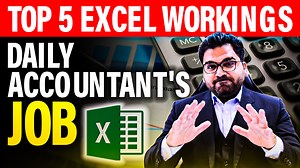 Top 5 Excel Working in Accountant's Daily Jobs | Excel Tutorial for Accountants and Auditors 🔥 Looking for a step-by-step tutorial about Bookkeeping in Excel? Want to nail bookkeeping, master excel, and ace in your job? Look no further! Our comprehensive YouTube video covers it all and more. Practice File: https://docs.google.com/spreadsheets/d/1tSlG8RdcUpAqT-mi9mBBKcR4ucILL2eM/edit?usp=sharing&ouid=102534602773099734062&rtpof=true&sd=true To Join Development Courses Fill this Form: https://for
