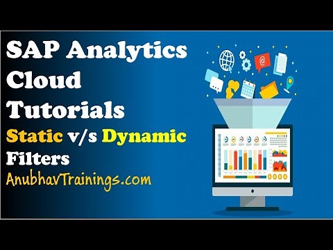 SAP Analytics Cloud Static and Dynamic Filters | Using Input Controls to Filter Data