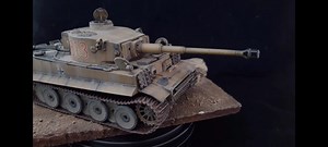 麦田RFM 1/35 RM-5001U TIGER I 极初期型 （突尼斯前线）完成展示