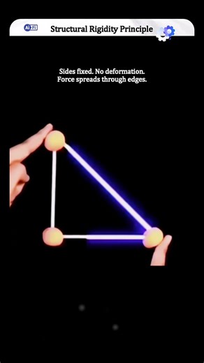 Why Triangles Make Structures Strong