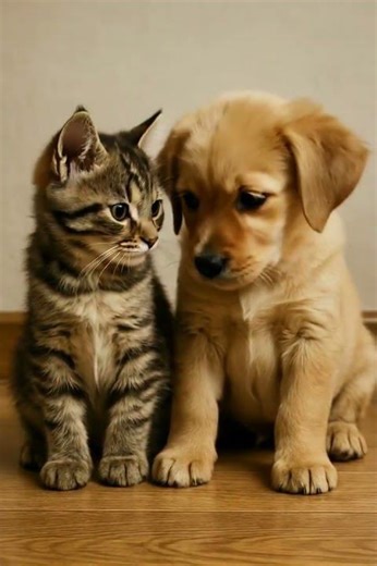 🐱 Adorable Cat Meets Tiny Hamster! 🐹