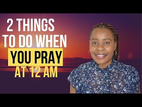When You Pray At 12 AM , DO THESE 2 THINGS | Mumbi Inspired