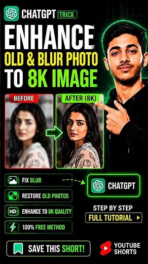 This Hidden Trick Makes 8K Images Instantly #aienhance #prompt #hack