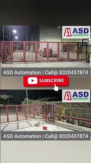 Motorized Corner Sliding Gate 🤩 | Curved Gate Automation