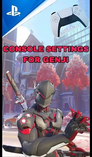 Try These Genji Settings to Improve! (Console ) #overwatch2