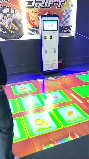 This Interactive Floor Game Is Insanely Fun! 🤯 | Kinect Game #shorts #challenge