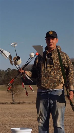 James jean on Instagram: "What should I try next? Wild arrowheads. #outdoors #experiment #archery"