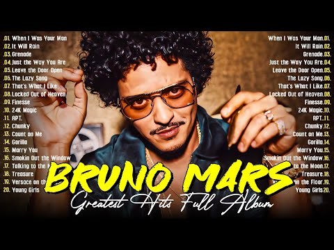 Bruno Mars Songs Playlist 2026 - The Best Of Bruno Mars Greatest Hits Full Album