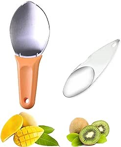 Mango Slicer Cutter Peeler Corer,Kiwi Slicer,Mango and Kiwi Splitter Divider Cuber Corer Remover,Watermelon Cutter Tool,Kitchen Tools for Making Fruit Salad