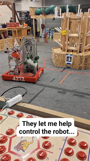 1.9K views | FIRST Team 4272: Maverick Robotics gave me the easiest assignment, and like all the 5 year olds before me, I did a good job.  Chili Cook Off fundraiser tomorrow at McCutcheon! #firstrobotics #worldchamps | Wkoa Lafayette | Facebook