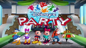 DISNEY'S PARTY Gameplay Walkthrough FULL GAME (GAMECUBE GBA 2003)