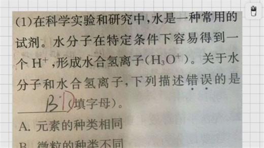 原子结构和微粒分类