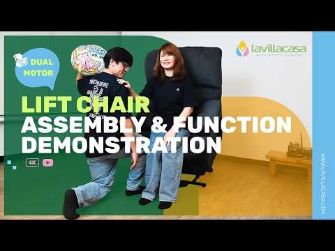Dual-Motor Lift Chair by LaVillaCasa Manufacturer – Assembly & Demonstration Tutorial for B2B Buyers