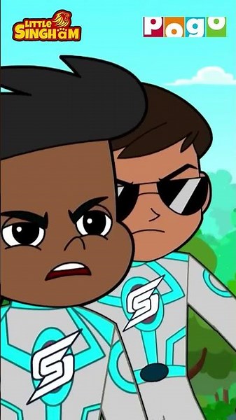 Alien Attack Alert!👽🚨| Little Singham | Cartoon for Kids😍| #shorts | ‪@PogoChannel‬
