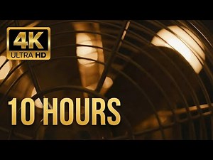 10 Hours Powerful Box Fan Sounds for Sleeping | White Noise Fan (Black Screen)