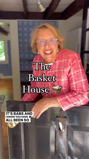 🧺Exciting news (if you haven’t heard)...🧺 Mr Babs and I bought the sweetest 1,500 square foot historical cottage. The best part is that the house is only minutes from our daughter and grandchildren. I just fell absolutely in love with this home and this project. I love history and I love interior design. So…to bring life back into this historic cottage is a dream come true. The home was a blacksmith shop in the 1830s (there are still doors where the horses came in for shoes❤️) and then a baske