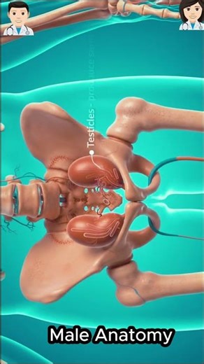 How Sperm is Produced (Simple Animation) 👨‍⚕️
