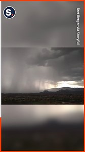 6.3K views · 76 reactions | A strong storm developed near southern Utah, on Sunday, August 14, bringing hail and gusty winds to the area, according to the National Weather Service. | storyful | Facebook