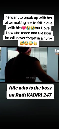 he want to break up with her after making her to fall inlove with him❤️😭😭but i love how she teach him a lesson 😅😅😅👏#itzwendysmith