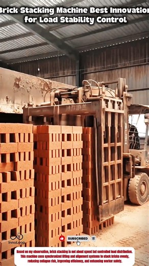 Brick Stacking Machine Best Innovation for Load Stability Control