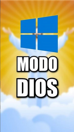 Cómo activar MODO DIOS en Windows 😱 #shorts