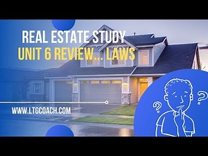 RE Study Guide Review Unit 6