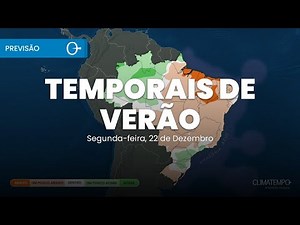 Summer begins with heat and storms in several regions of Brazil | Forecast 12/22/2025