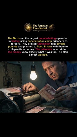 The Nazis Used Concentration Camp Prisoners to Counterfeit British Money
