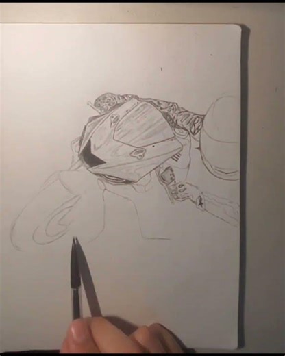 Drawing a Motorcycle from Scratch – Pt. 3 🏍