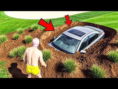 J’AI CACHÉ UNE VOITURE MAIS JE NE LA RETROUVE PLUS ! GTA 5