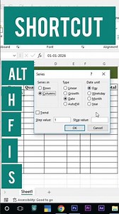 Auto Data Fill in Excel #exceltutorial #exceltips #exceltricks