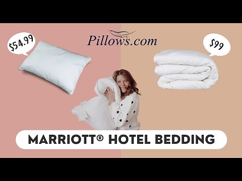 Marriott® Hotel Pillows and Bedding on Pillows.com