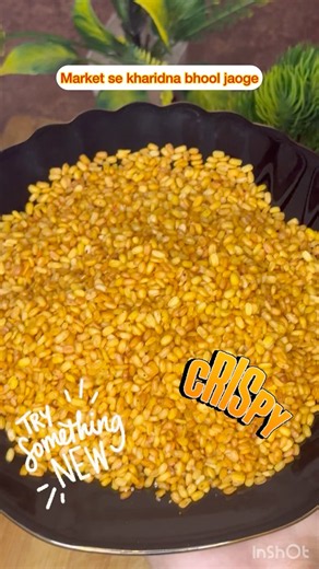 #TeaTimeSnack☕ #MoongDalRecipe 🤗 Market Wali Moong Dal Namkeen,Ghar Par 🙏🏻share or subscribe🤗