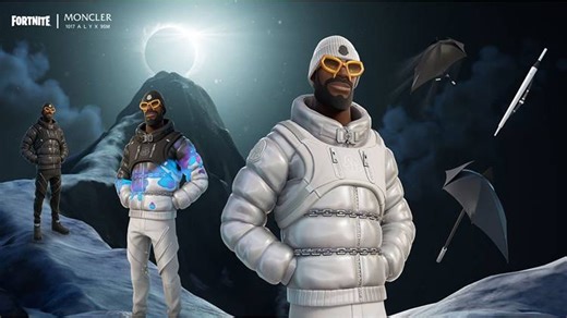 Fortnite x Moncler, l'abbigliamento di lusso arriva nel titolo di Epic Games