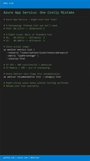 Are You Overpaying for Azure App Service?